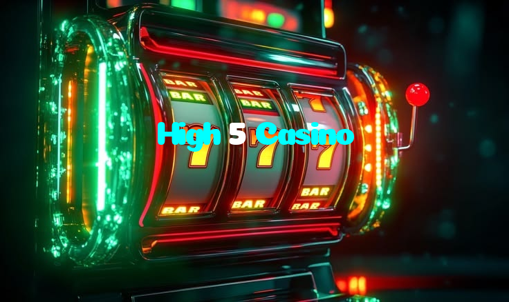 High 5 Casino casino presented on mobile device in Pakistan with slots and live games